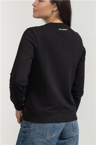 Karl Lagerfeld Kadın Bisiklet Yaka Sweatshirt