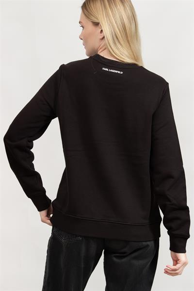 Karl Lagerfeld Kadın Bisiklet Yaka Sweatshirt