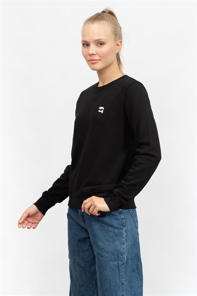 Karl Lagerfeld Kadın Bisiklet Yaka Sweatshirt