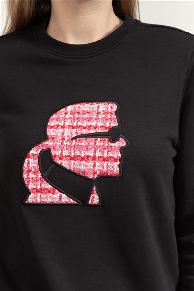 Karl Lagerfeld Kadın Bisiklet Yaka Sweatshirt