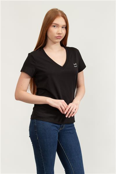 Karl Lagerfeld Kadın Bisiklet Yaka T-Shirt