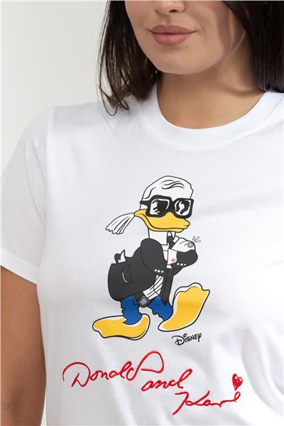 Karl Lagerfeld Kadın Bisiklet Yaka T-Shirt