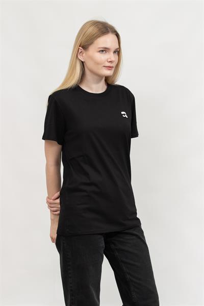 Karl Lagerfeld Kadın Bisiklet Yaka T-Shirt