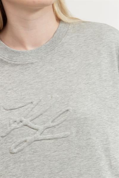 Karl Lagerfeld Kadın Bisiklet Yaka T-Shirt