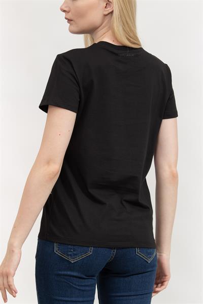 Karl Lagerfeld Kadın Bisiklet Yaka T-Shirt