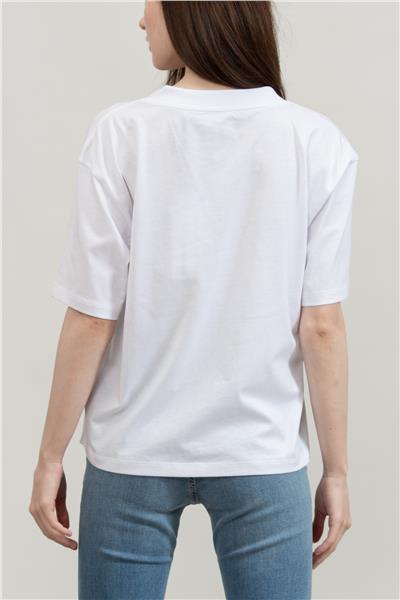 Karl Lagerfeld Kadın Bisiklet Yaka T-Shirt