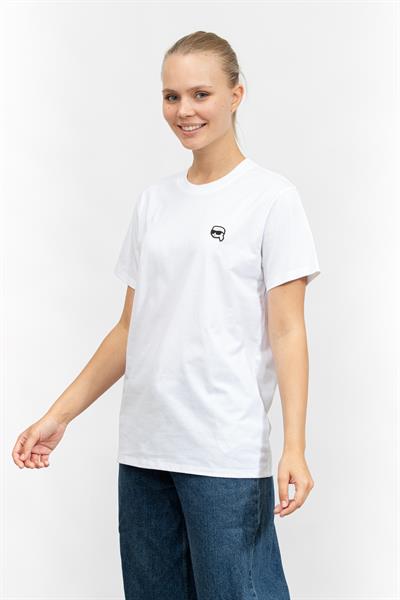 Karl Lagerfeld Kadın Bisiklet Yaka T-Shirt