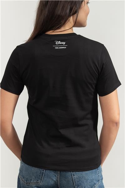 Karl Lagerfeld Kadın Bisiklet Yaka T-Shirt