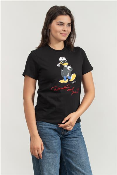 Karl Lagerfeld Kadın Bisiklet Yaka T-Shirt