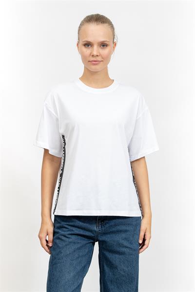 Karl Lagerfeld Kadın Bisiklet Yaka T-Shirt