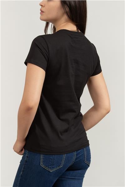 Karl Lagerfeld Kadın Bisiklet Yaka T-Shirt