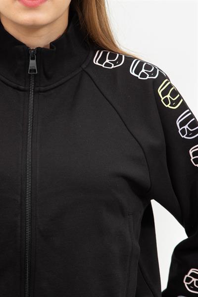 Karl Lagerfeld Kadın Fermuarlı Sweatshirt