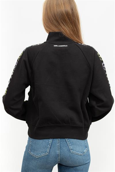 Karl Lagerfeld Kadın Fermuarlı Sweatshirt