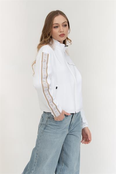 EA7 Kadın Fermuarlı Sweatshirt