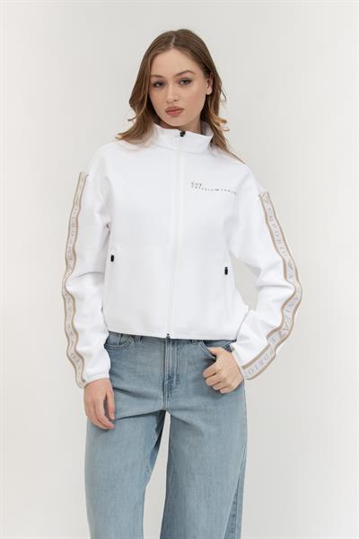 EA7 Kadın Fermuarlı Sweatshirt