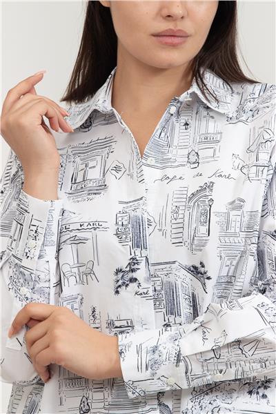 Karl Lagerfeld Kadın Gömlek