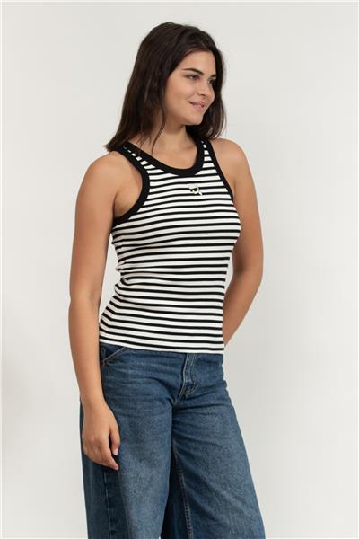 Karl Lagerfeld Kadın Kolsuz T-Shirt