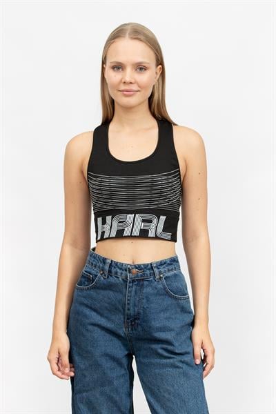 Karl Lagerfeld Kadın Kolsuz T-Shirt