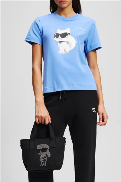 Karl Lagerfeld Kadın Mini Omuz Çantası Siyah