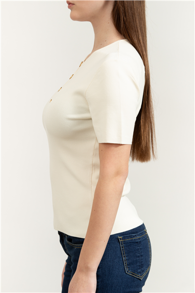 Karl Lagerfeld Karl Daily Knit Top Kadın Triko