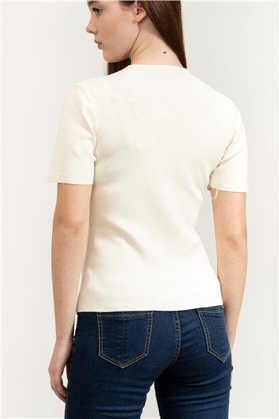 Karl Lagerfeld Karl Daily Knit Top Kadın Triko