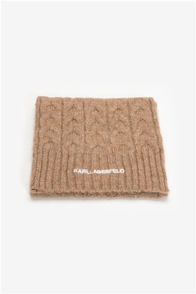 Karl Lagerfeld K/Essential Cable Kadın Atkı