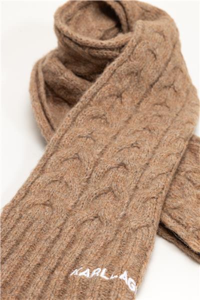 Karl Lagerfeld K/Essential Cable Kadın Atkı