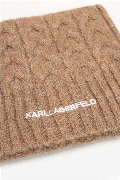Karl Lagerfeld K/Essential Cable Kadın Atkı