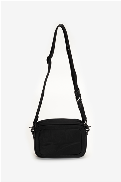 Karl Lagerfeld K/Ikon Nylon Tonal Print Erkek Reporter Çanta