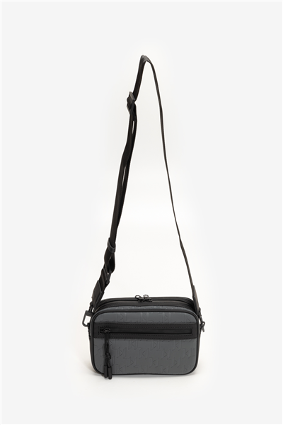 Karl Lagerfeld K/Monogram Weatherproof Erkek Reporter Çanta