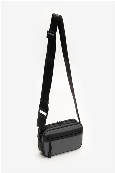 Karl Lagerfeld K/Monogram Weatherproof Erkek Reporter Çanta