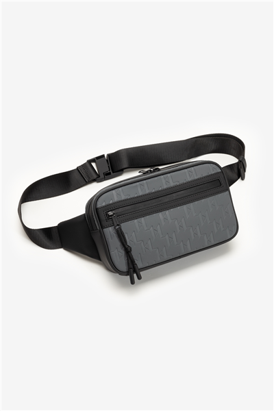 Karl Lagerfeld K/Monogram Weatherproof Erkek Reporter Çanta