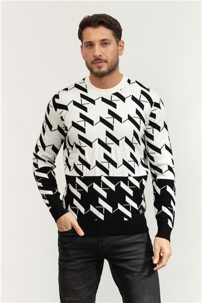 Karl Lagerfeld Knit Crewneck Erkek Triko