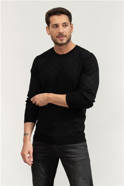 Karl Lagerfeld Knit Crewneck Erkek Triko