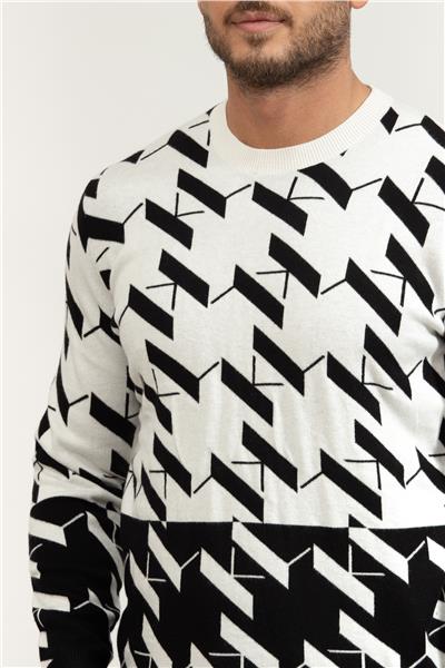 Karl Lagerfeld Knit Crewneck Erkek Triko