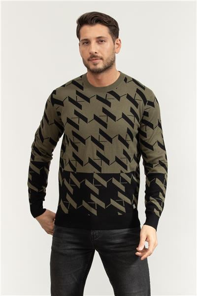 Karl Lagerfeld Knit Crewneck Erkek Triko