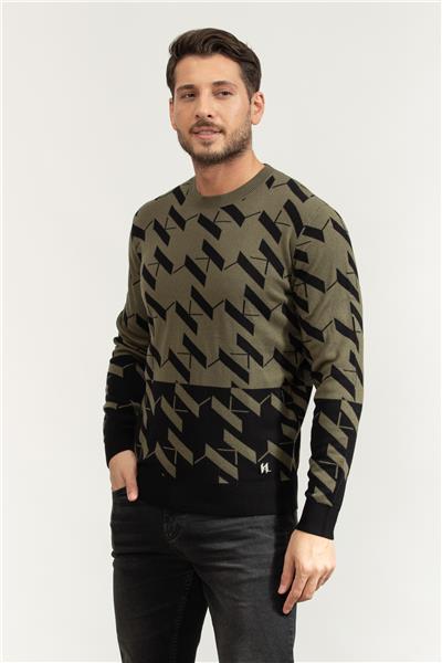 Karl Lagerfeld Knit Crewneck Erkek Triko