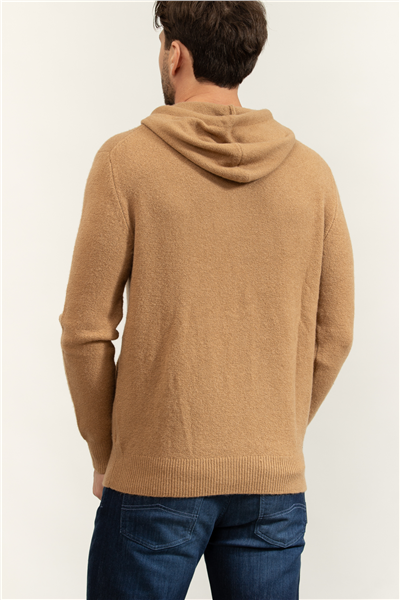 Karl Lagerfeld Knit Hoody Erkek Kapüşonlu Sweatshirt