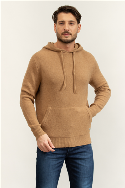 Karl Lagerfeld Knit Hoody Erkek Kapüşonlu Sweatshirt
