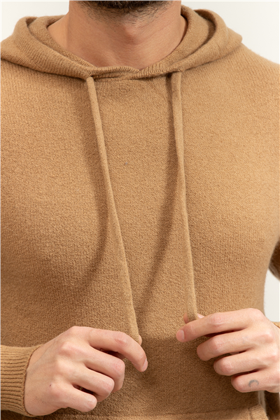 Karl Lagerfeld Knit Hoody Erkek Kapüşonlu Sweatshirt