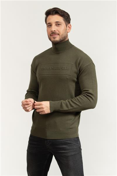 Karl Lagerfeld Knit Rollneck Erkek Triko