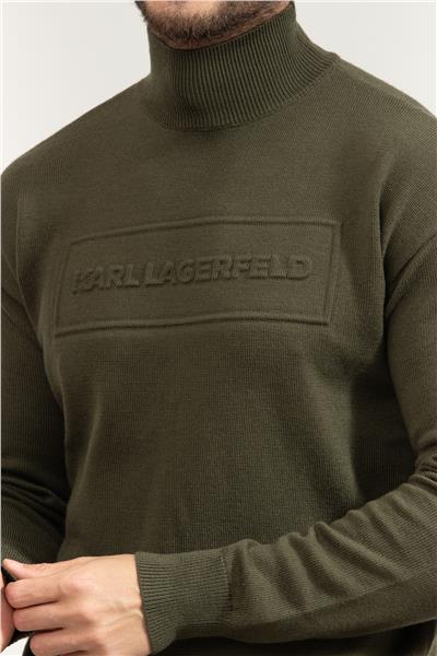 Karl Lagerfeld Knit Rollneck Erkek Triko