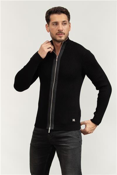 Karl Lagerfeld Knit Zip Jacket Erkek Hırka