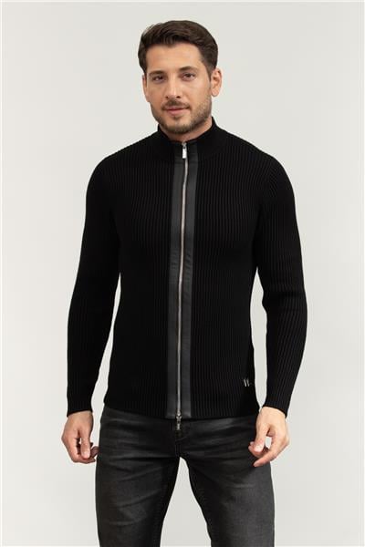Karl Lagerfeld Knit Zip Jacket Erkek Hırka