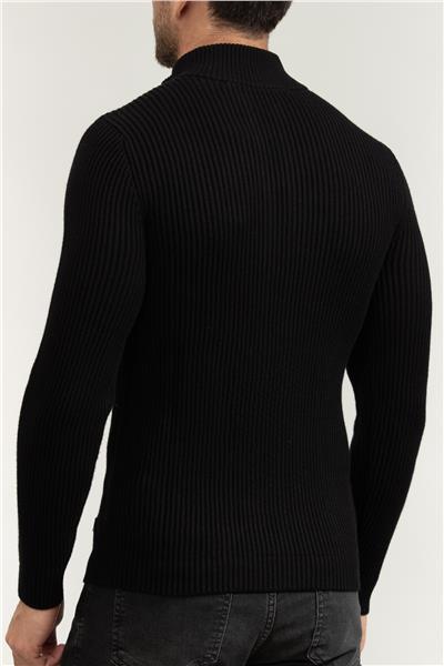 Karl Lagerfeld Knit Zip Jacket Erkek Hırka