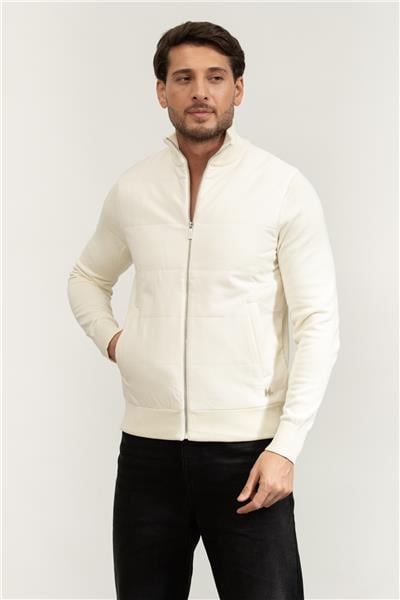 Karl Lagerfeld Knit Zip Jacket Erkek Mont