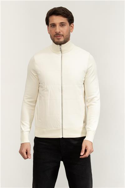 Karl Lagerfeld Knit Zip Jacket Erkek Mont