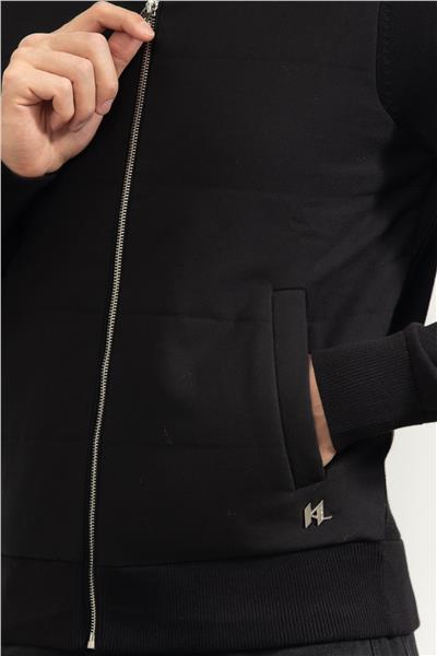 Karl Lagerfeld Knit Zip Jacket Erkek Mont