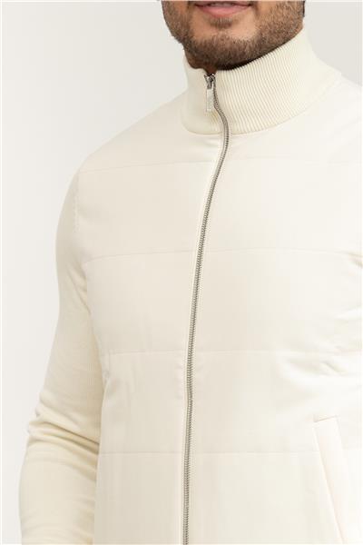 Karl Lagerfeld Knit Zip Jacket Erkek Mont
