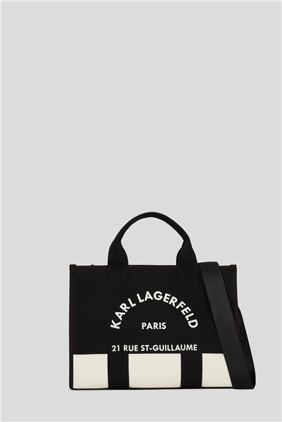 Karl Lagerfeld K/Rsg Square Md Tote Col. Blk Kadın Omuz Çantası Çok Renkli